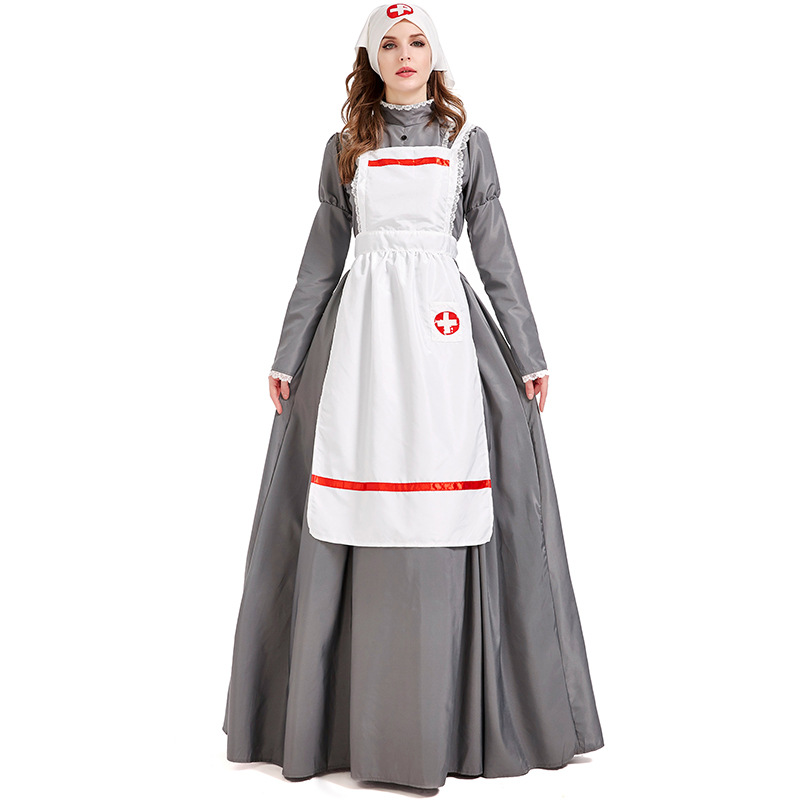 Womens Medical Halloween Costumes Civil War Nurse Adult Costume